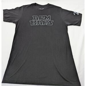 Men's Toro Black Arm Bars Jiu Jitsu Cotton T-Shirt Size M